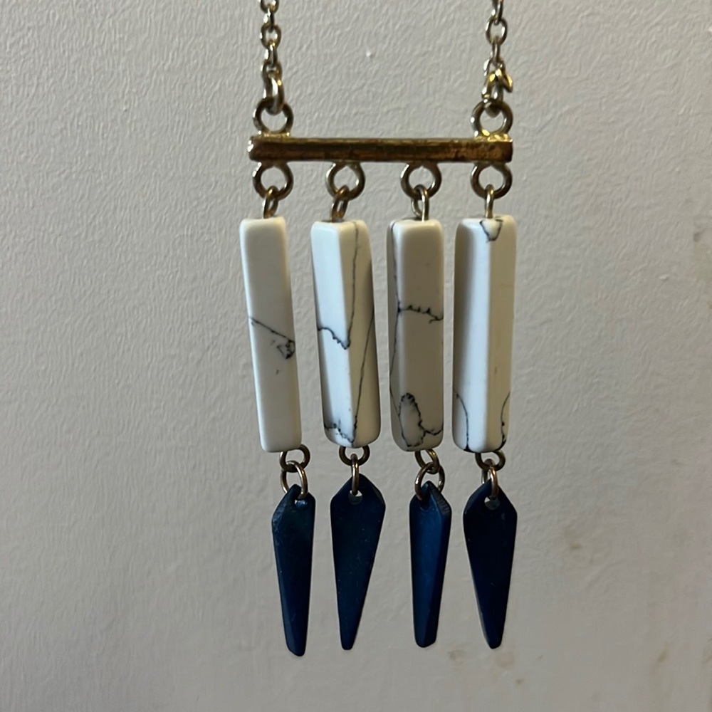 Marble Pendent Necklace